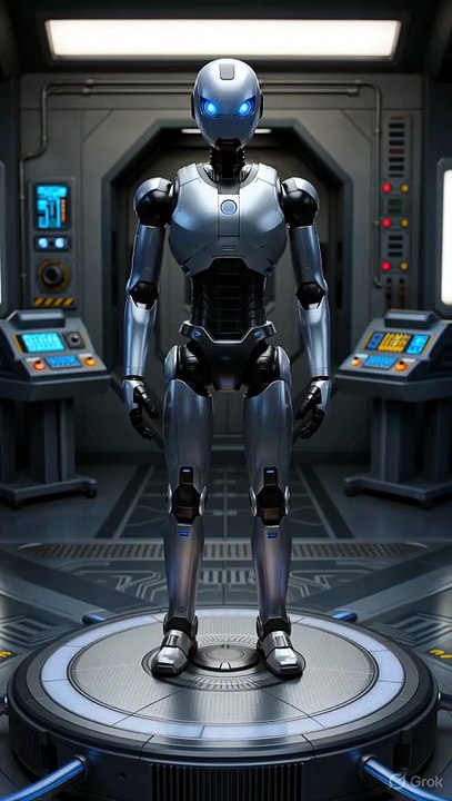 Robot teleported