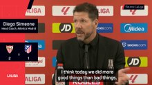 'I have a plan': Simeone defends extreme rotation in Sevilla defeat