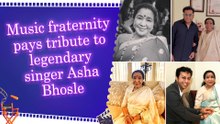 A. R. Rahman, Vishal Dadlani, Salim Merchant mourn the loss of legendary playback singer Asha Bhosle