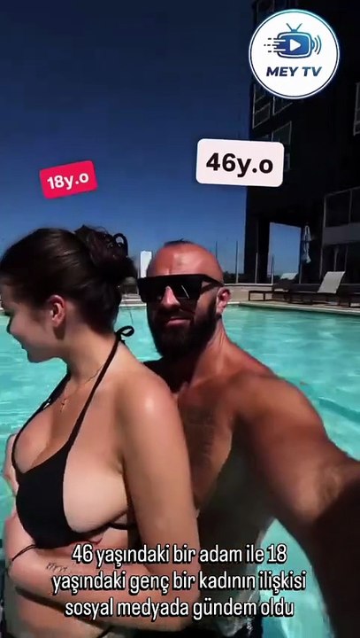 46 yaşındaki bir adam ile 18 yaşındaki genç bir kadının ilişkisi sosyal medyada büyük ilgi gördü.