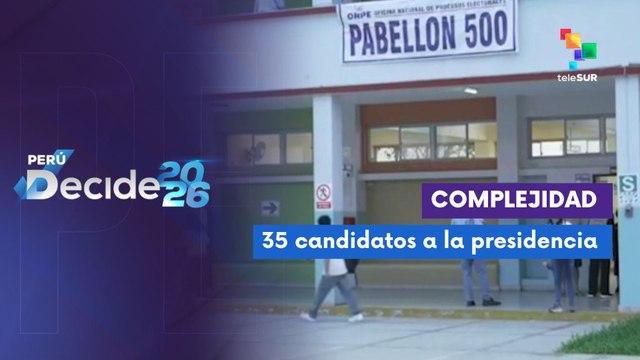 Electores en Perú atraviesan complejidad al votar