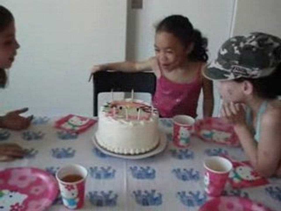 Anniversaire hello Kitty