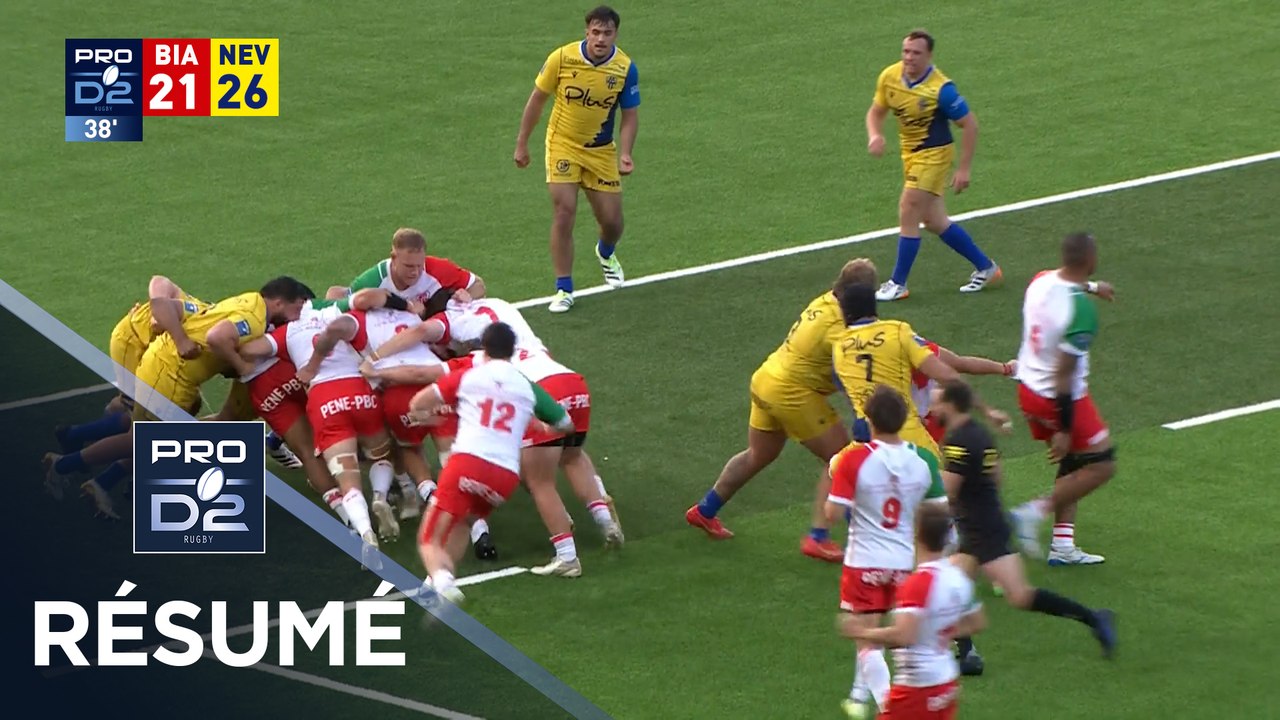 PRO D2 Saison 2025-2026 J26 - Résumé Biarritz Olympique PB - USON Nevers