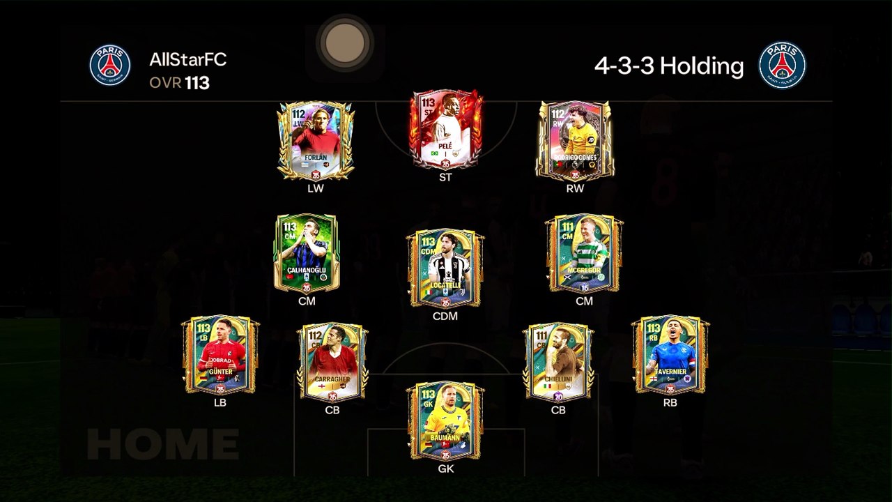 EA Sports FC 25 Mobile Manager Mode | Real Madrid vs PSG | Division Rivals Loss 2-4