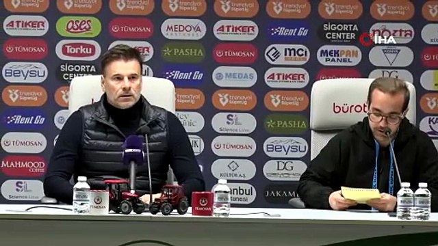 Aleksandar Stanojevic: Böyle kolay goller yediğimiz için şu anda sonuncuyuz | Ajansspor | IHA