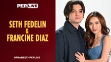 WATCH: FRANCINE DIAZ & SETH FEDELIN on PEP LIVE! HOT