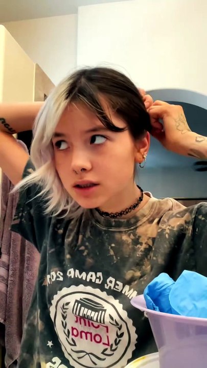 🖤🧡 ITGIRL 🧡🖤 🎶@aliyahsinterlude 🎶#itgirl #hair #haircut #haircolor #hairstyle #hairtransformation #orangehair #diyhaircut #diyhaircolor #fyp #foryou #october #octoberhair