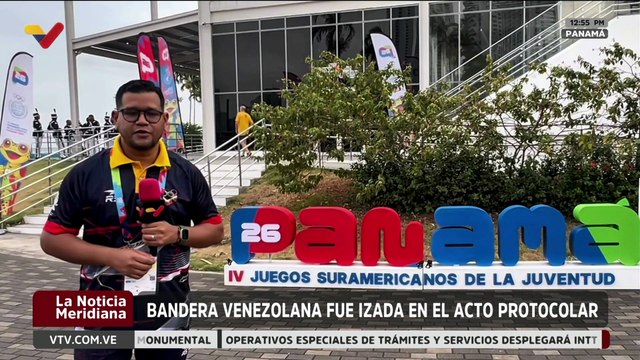 Venezuela lista para participar en los IV Juegos Sudamericanos de la Juventud Panamá 2026