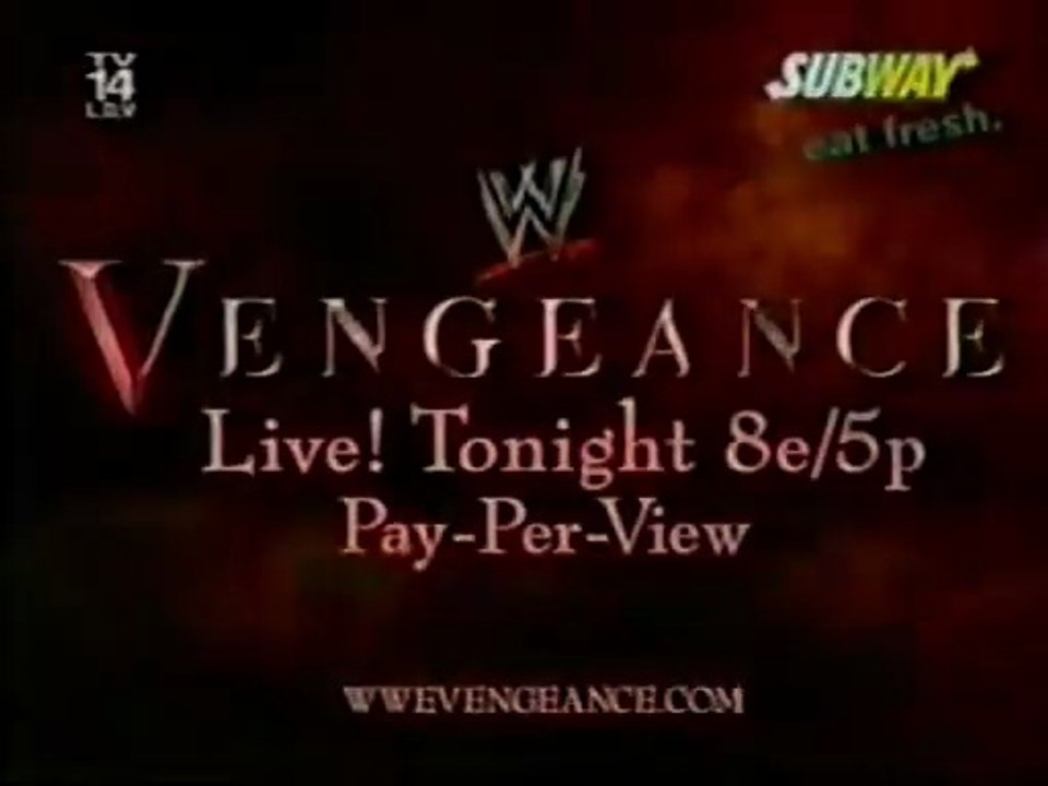 WWE Vengeance promo 2002