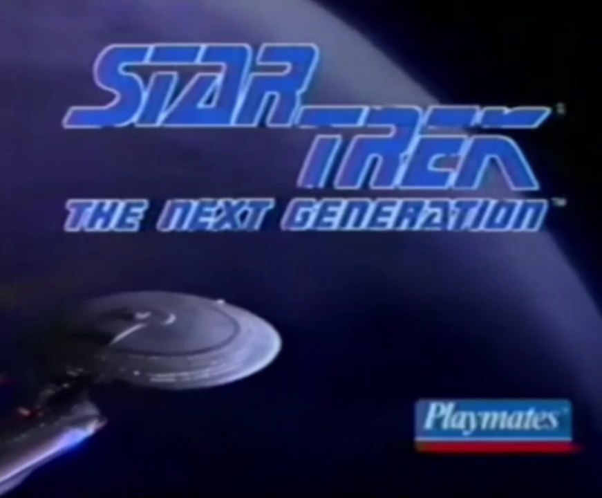 Star Trek TNG Action Figure Ad