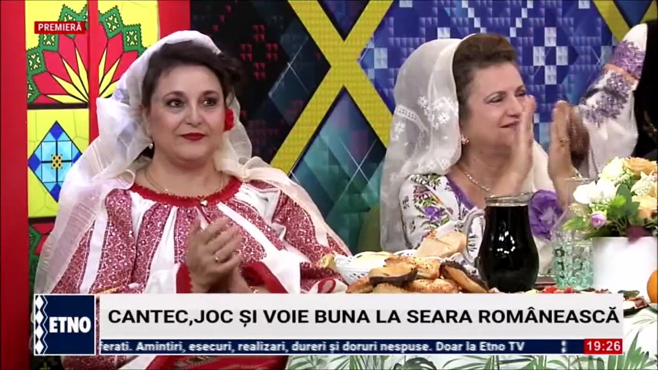 Florica Jinga - Tulburel rosu de toamna (Seara romaneasca - ETNO TV - 15.09.2025)