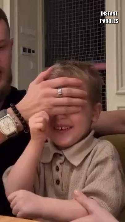 La joie de ce petit garçon en découvrant sa surprise d’anniversaire