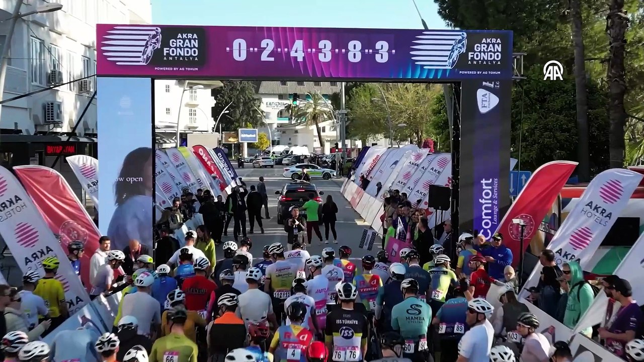 Akra Gran Fondo Antalya bisiklet yarışları tamamlandı | Ajansspor | AA
