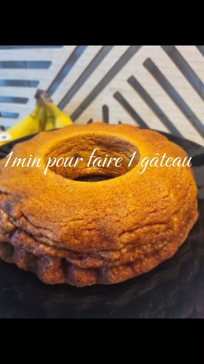 1 minute pour 1 gateau