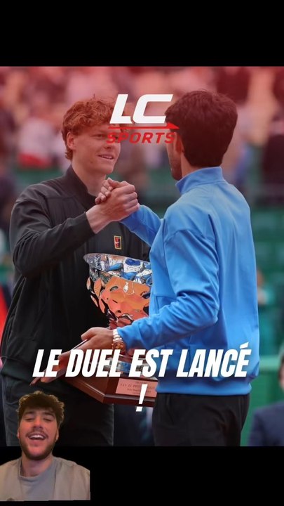 🎾 SINNER DOMINE ALCARAZ ET RÈGNE SUR MONTE-CARLO 👑Sinner 7-6 / 6-3 Alcaraz