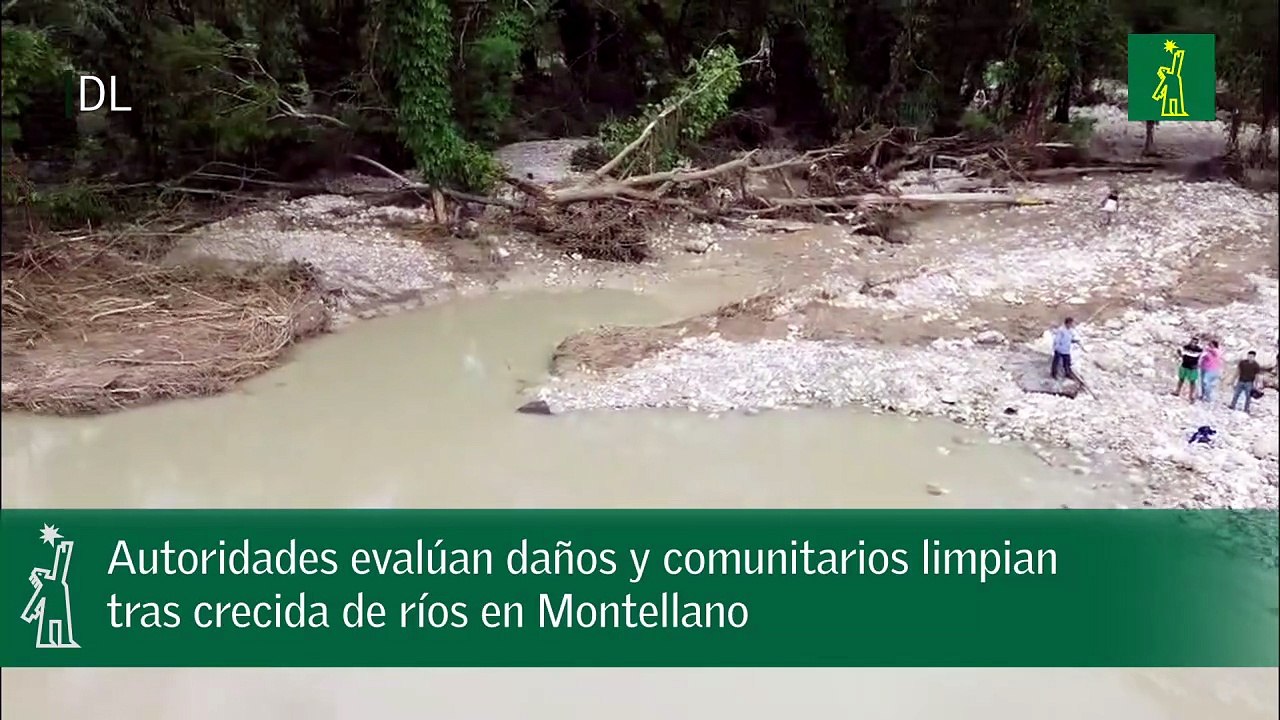 Autoridades evalúan daños y comunitarios limpia...