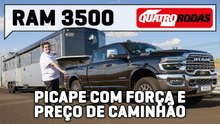 Ram 3500 Longhorn custa R$ 680.000 e pode REBOCAR UMA CASA? Testamos