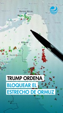 Trump ordena bloquear el estrecho de Ormuz tras fracasar en negociaciones con Irán
