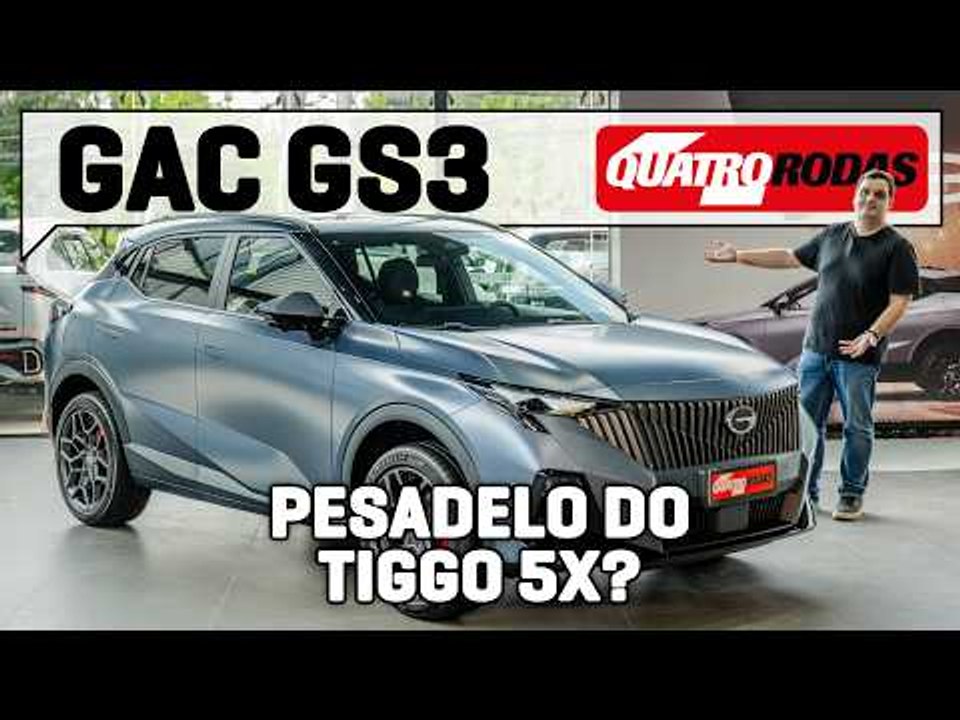 R$ 129.990: GAC GS3 é 1.5 turbo de 170 cv com PORTE DE COMPASS e PREÇO DE TERA