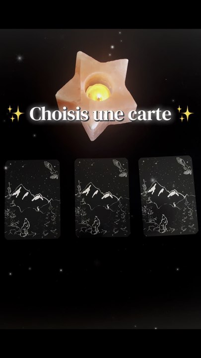 🦌Le cerf :Sois toi-même. Ta différence fait ta force ❄️Le froid :Lâche prise. Tout arrive au bon moment 🔥Le feu :Crois en toi, sans t’épuiser