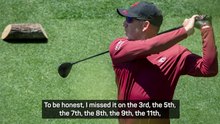 Garcia admits he's not proud of breaking driver in Masters final round