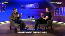La actitud de diva de Julieta Poggio en medio de una entrevista: el pedido que hizo en vivo