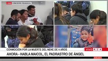 El padrastro de Ángel contó cómo fueron los últimos momentos con vida del nene