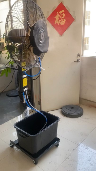 Mingletec Brushless dc motor mist fan, super energy saving, strong air volume #Mingletec #bldc #brushless #dcmotor #mistfan #spray #hotsellproduct #industrial #aircooler #factory #manufacturer #fyp