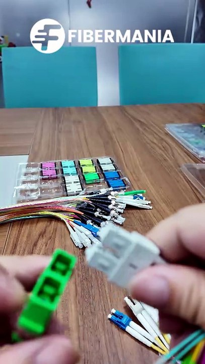 Fiber Patch Cords Connectors Adapters Demo