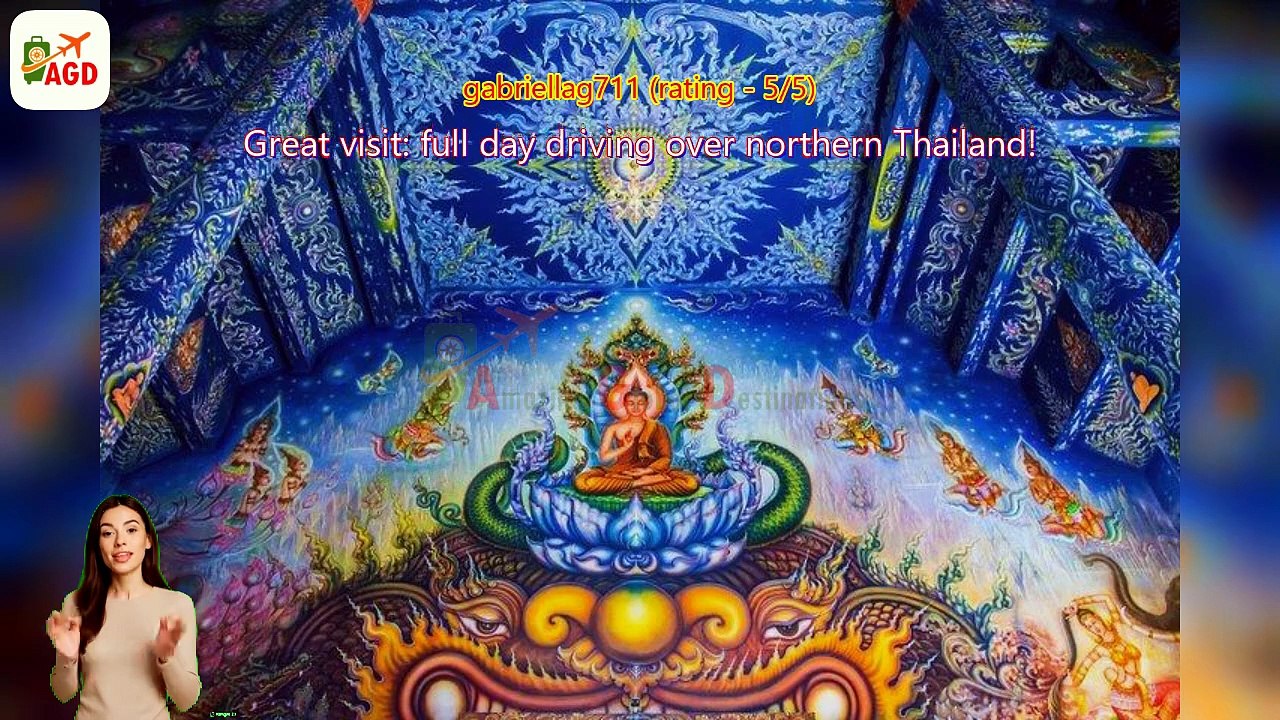 AGD - Review Chiang Mai to White Temple, Blue Temple, Black Museum, Golden Triangle Tour
