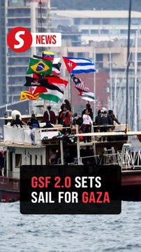 Gaza aid flotilla departs Barcelona port aiming to break Israeli blockade