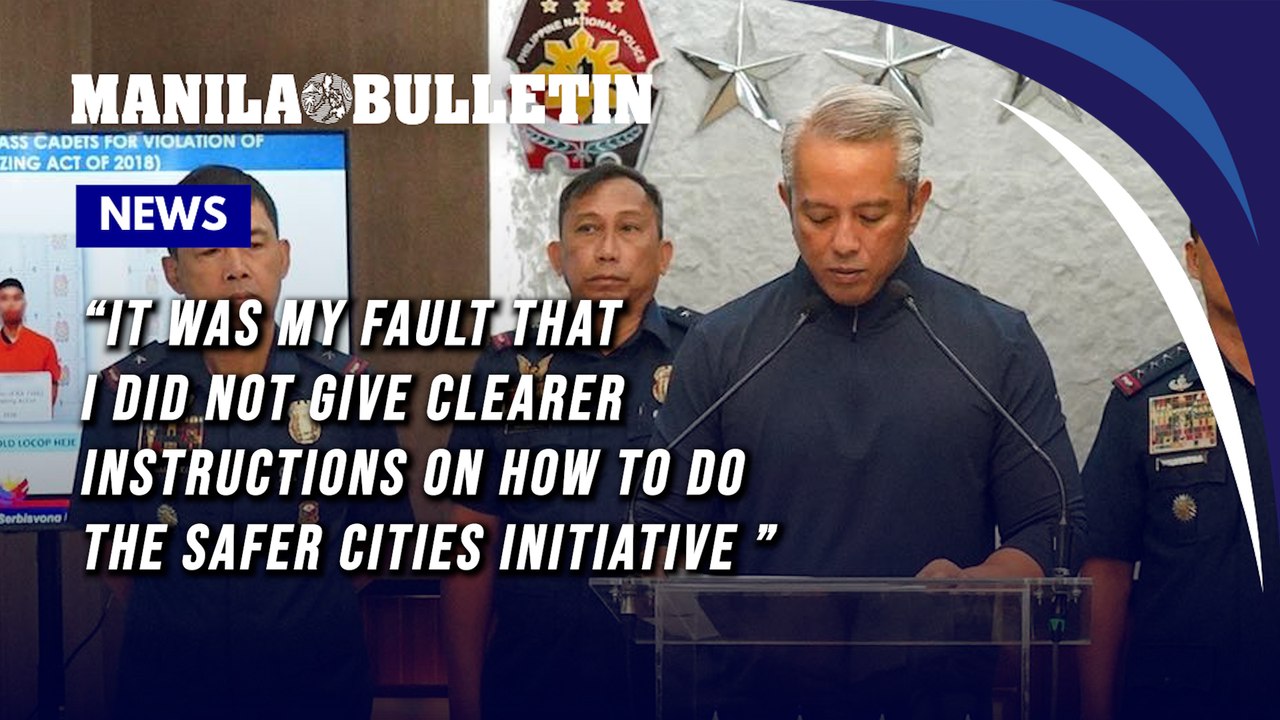 'Sorry na p're': Jonvic blinks, orders review of Safer Cities after viral topless man incident in Mandaluyong