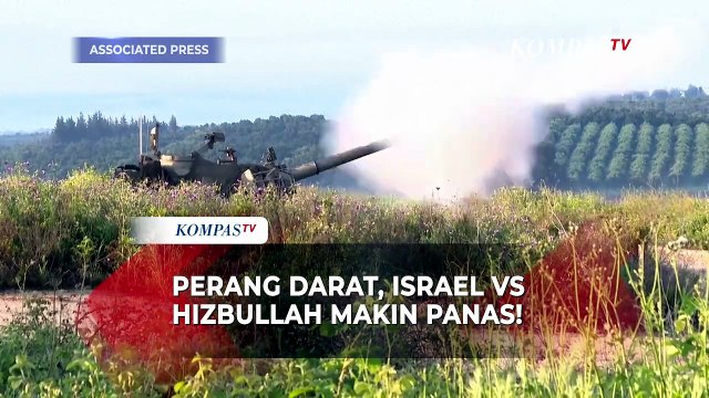 Tembakan Tank Israel Serang Hizbullah, Perang Darat Memanas!
