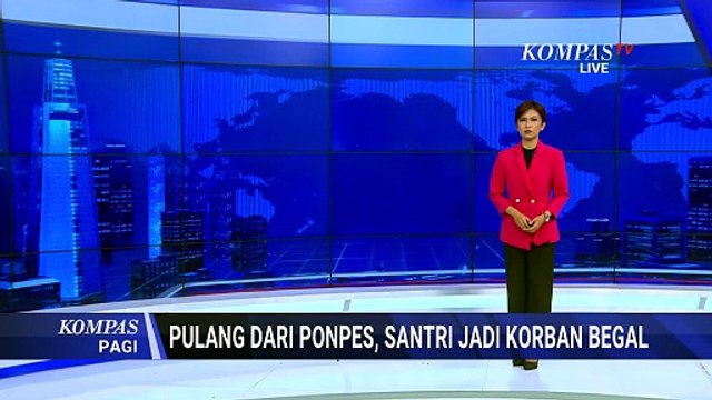 Santri Jadi Korban Begal di Grobogan, Pelaku Ditangkap Kurang dari 24 Jam | KOMPAS PAGI