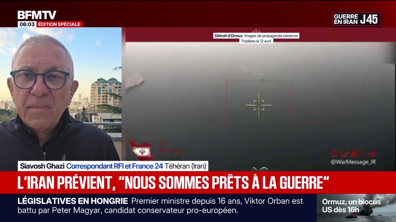 Blocus d'Ormuz: l'Iran se dit "prêt à la guerre"
