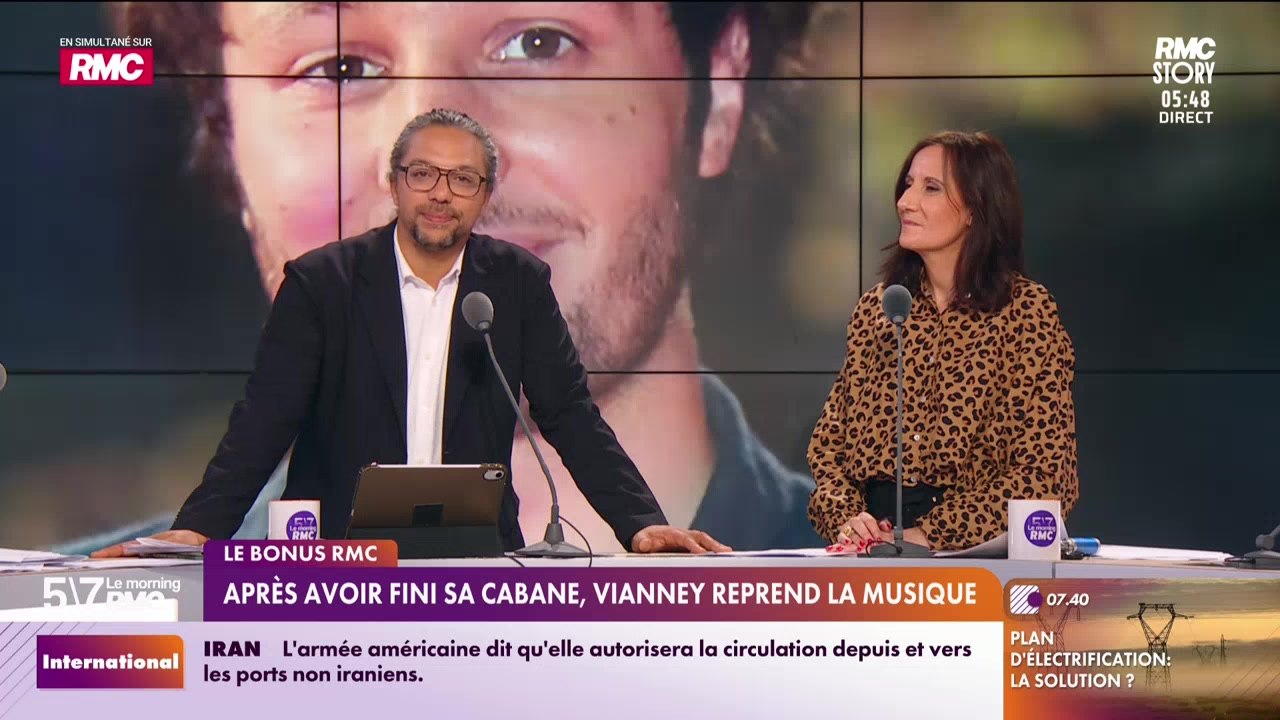 Le bonus RMC : Après avoir fini sa cabane, Vianney reprend la musique - 13/04