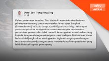 MOTAC cadang perluas laluan penerbangan Malaysia-Thailand