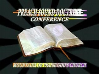 PREACH SOUND DOCTRINE CONFERENCE preview