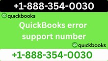 {Complete Guide} QuickBooks® Error Support Number™ (Easy Troubleshooting)