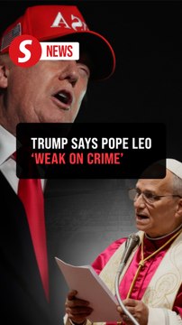 Trump issues scathing attack after Pope Leo calls for end to 'madness of war'