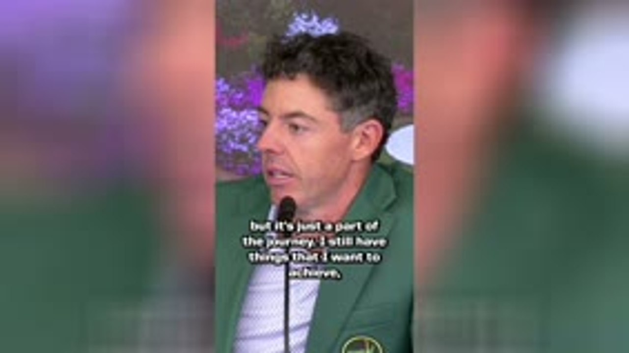 McIlroy 'journey' NOT done despite Masters double