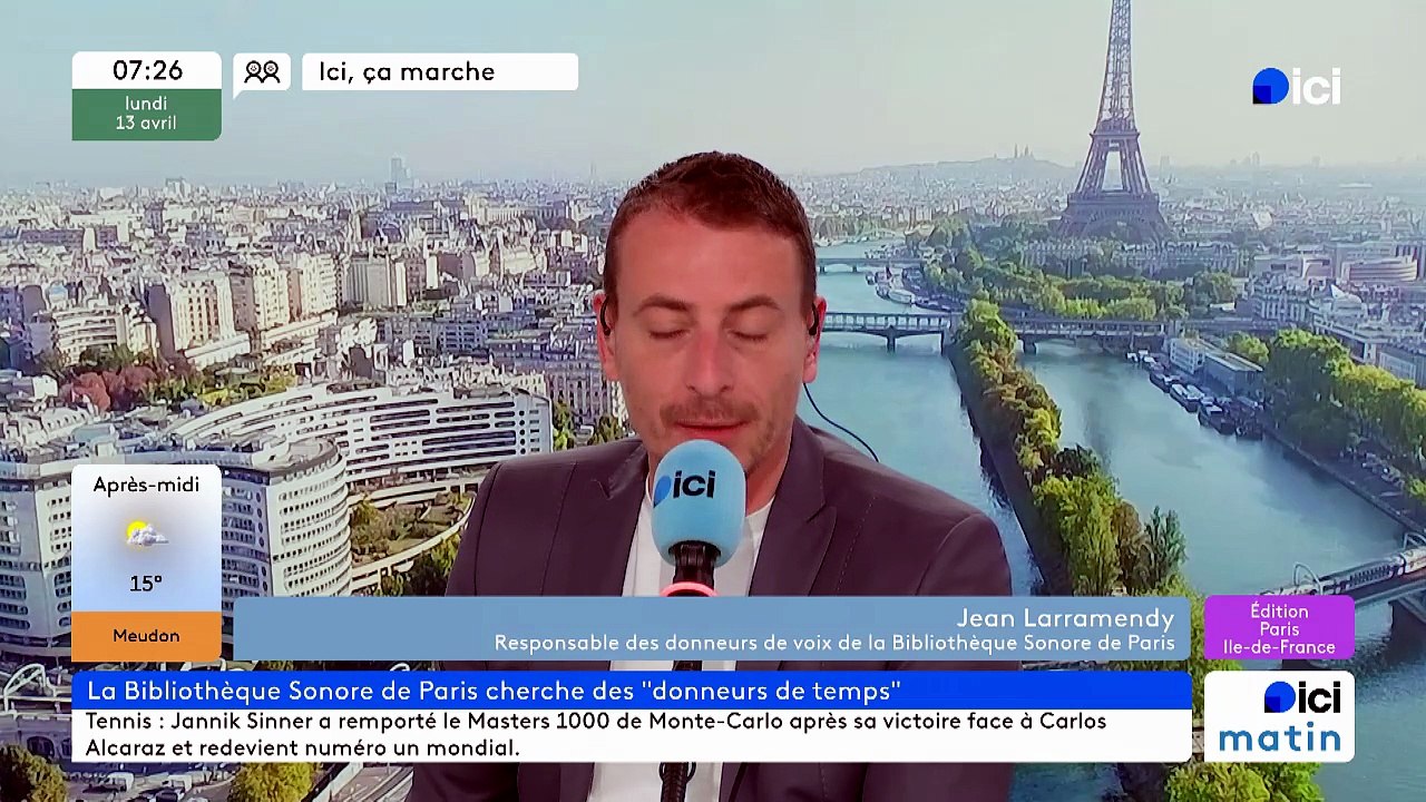 13/04/2026 - ici matin par ici Paris Île-de-France en vidéo