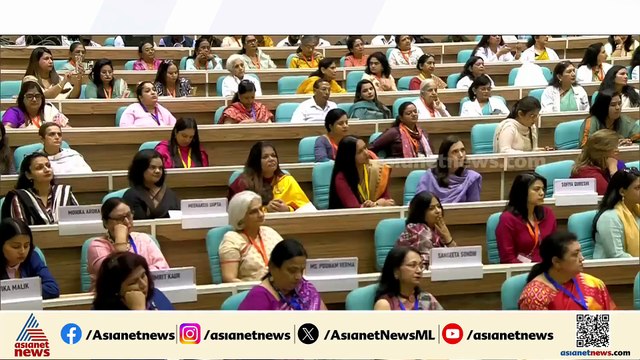 വനിതാ സംവരണ ബില്ല് നേട്ടമാക്കി BJP; ആശങ്കകൾ പങ്കുവച്ച് കോൺ​ഗ്രസ്, നാരിശക്തി സമ്മേളനം ആവേശമാക്കി മോ