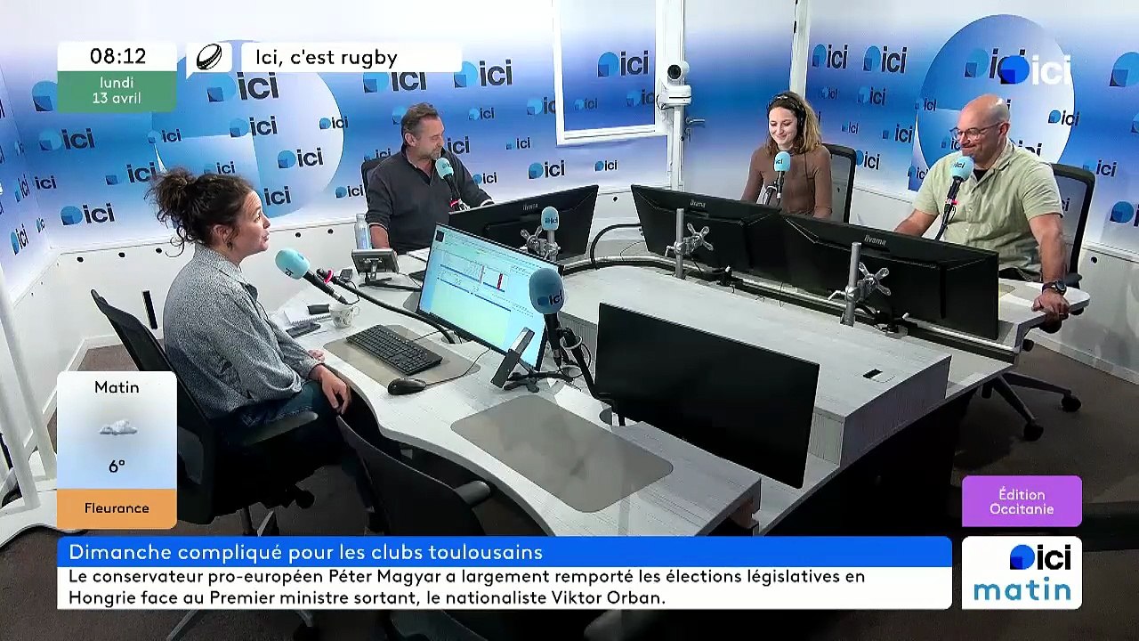 ICI C'EST RUGBY - "Un sale dimanche" pour le sport toulousain