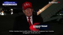 Trump usai AS-Iran Gagal Sepakat di Perundingan, Singgung Gencatan Senjata
