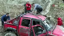 Off-Road’da yürekler ağza geldi! Araç defalarca takla attı