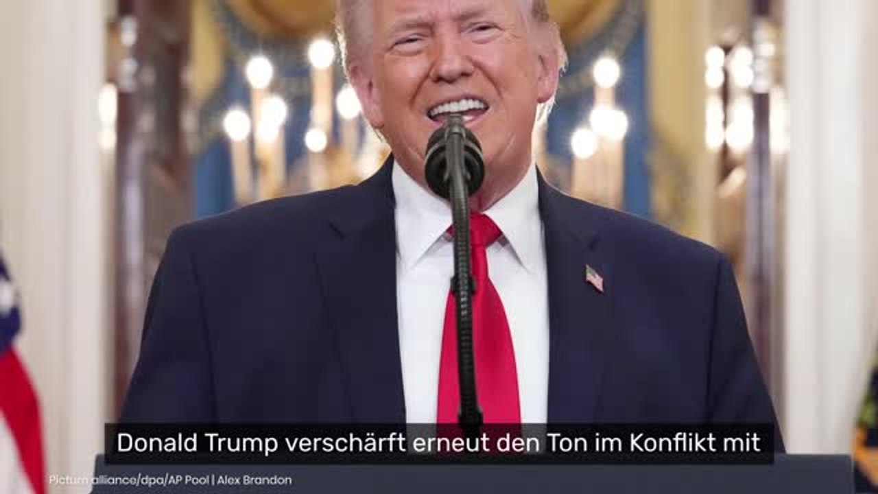 Donald Trump: US-Präsident setzt auf Eskalation - Seeblockade angekündigt