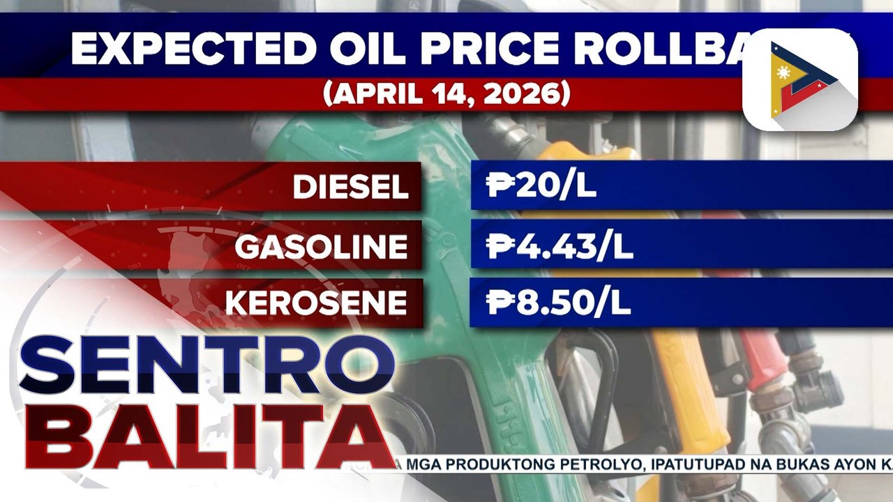 Malakihang price rollback sa mga produktong petrolyo, ipatutupad bukas; PBBM, muling nagbabala vs. hoarders at nanawagan sa mga Pilipino na magtulungan | ulat ni Cleizl Pardilla