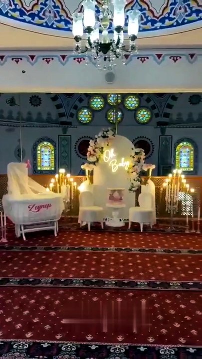 Camide skandal görüntüler: 'Baby shower' yaptılar!