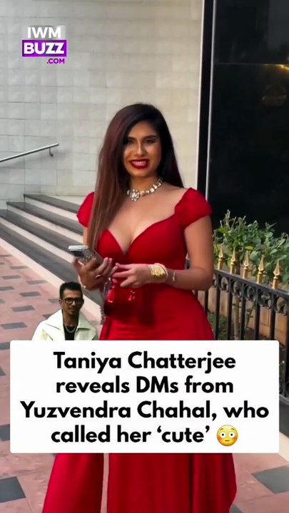 Taniya Chatterjee reveals DMs from cricketer Yuzvendra Chahal, who called her ‘cute’; sparks reactions online